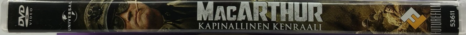 DVD) Gregory Peck: Mac Arthur - kapinallinen kenraali (1977)