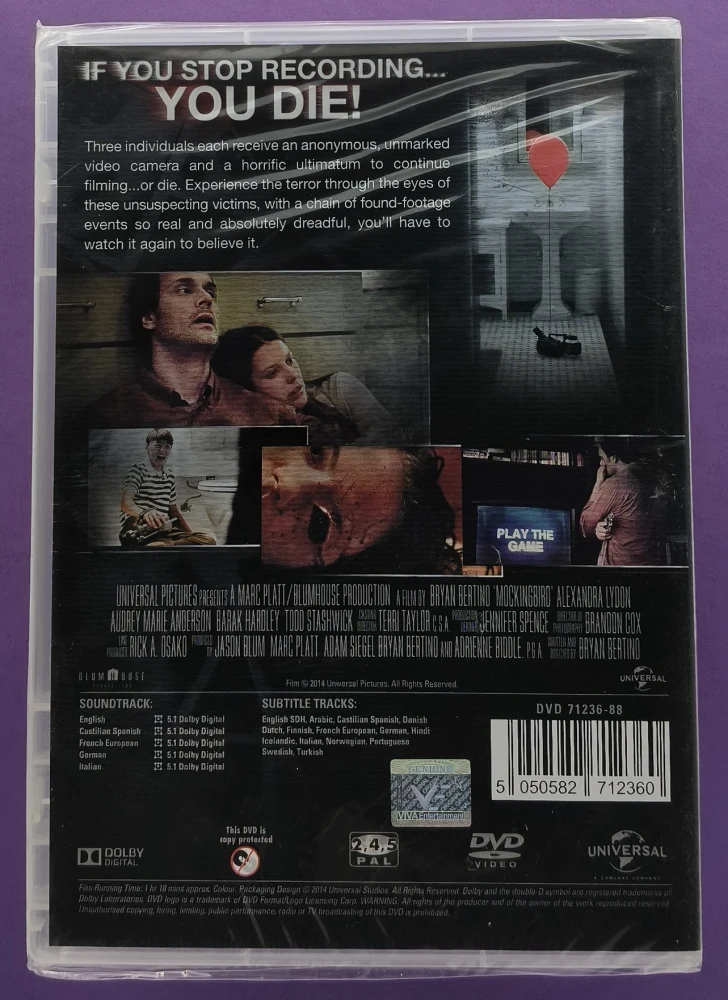 UUSI (DVD) Mockingbird (2014)