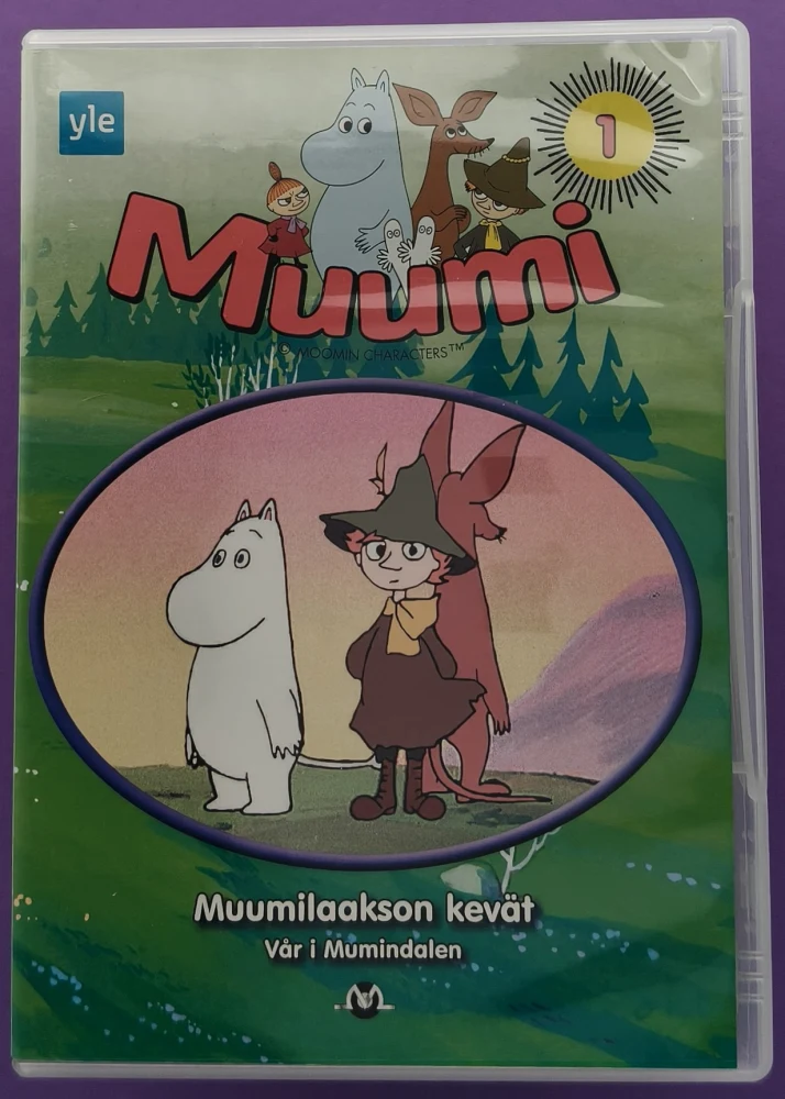 DVD) MUUMI 1 - Muumilaakson Kevät (1990) "Vanhat äänet"