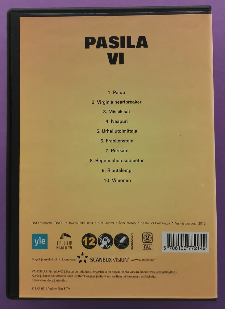 2 DVD) PASILA - KAUSI VI (2013)