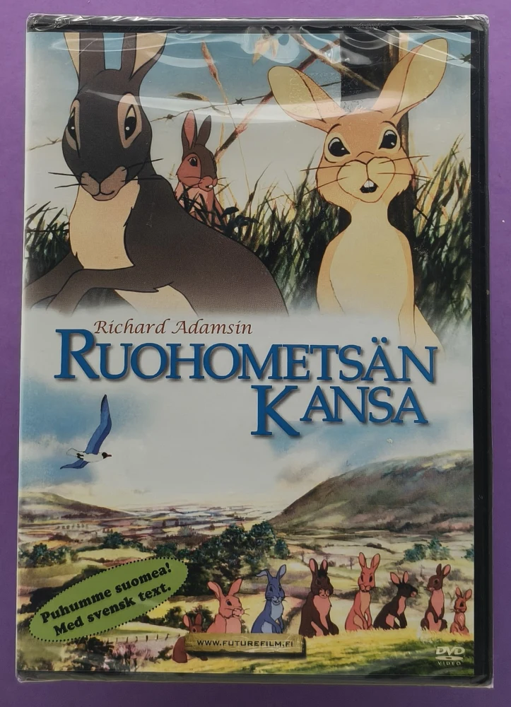 UUSI (DVD) Richard Adams: Ruohometsän kansa (1978)