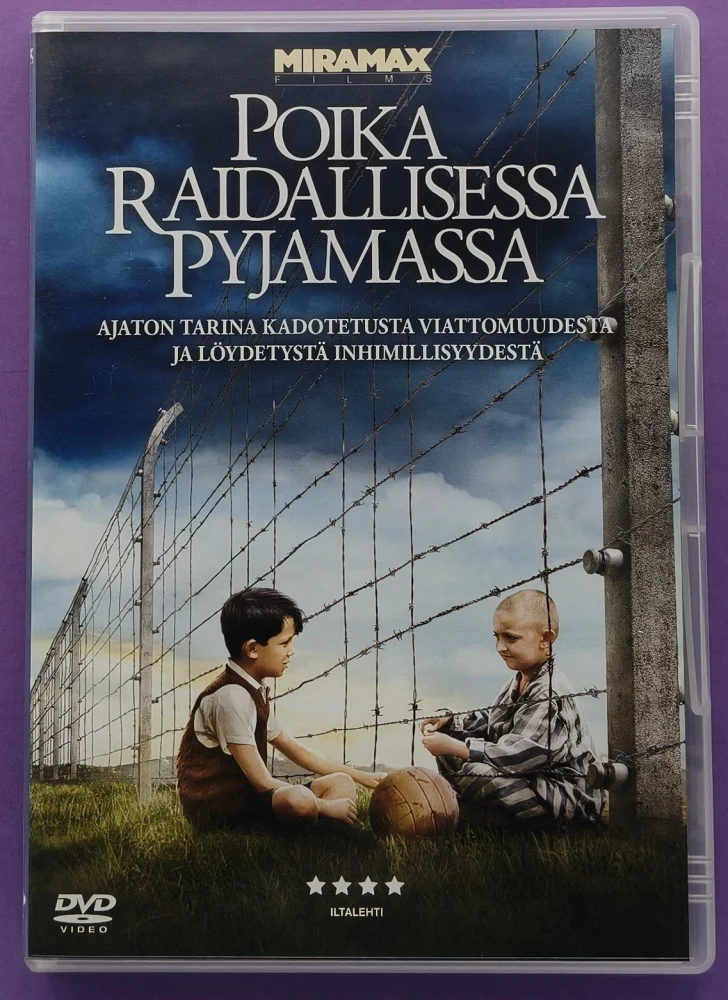 DVD) Poika Raidallisessa Pyjamassa (2008) SUOMIKANNET