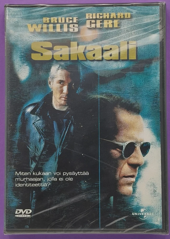 UUSI (DVD) Bruce Willis: Sakaali - The Jackal (1997) SUOMIKANNET