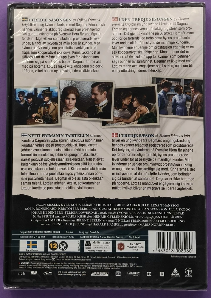 UUSI (DVD) Neiti Frimanin Taistelu - Kausi 3