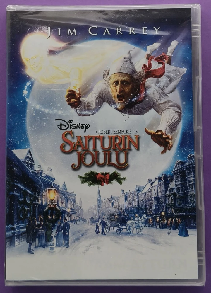 UUSI (DVD) Jim Carrey:  Saiturin joulu - A Christmas Carol (2009)