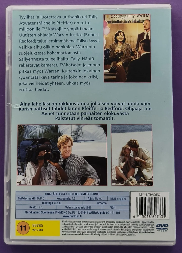 DVD) Robert Redford: Aina Lähelläsi (1996)
