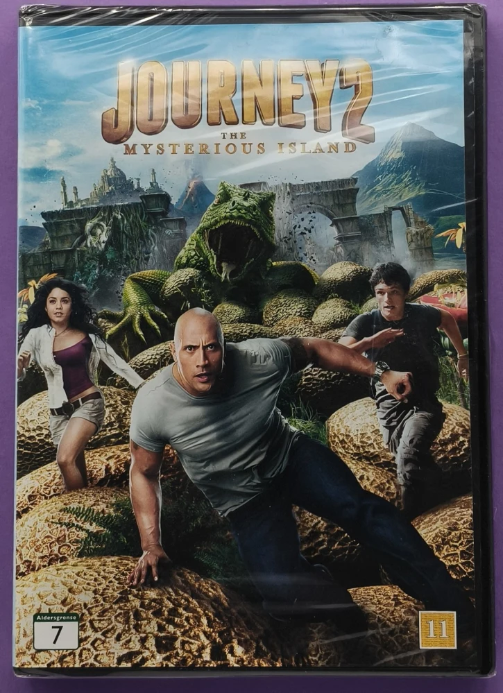 UUSI (DVD) Matka 2: Salainen saari - Journey 2: The Mysterious Island (2012)