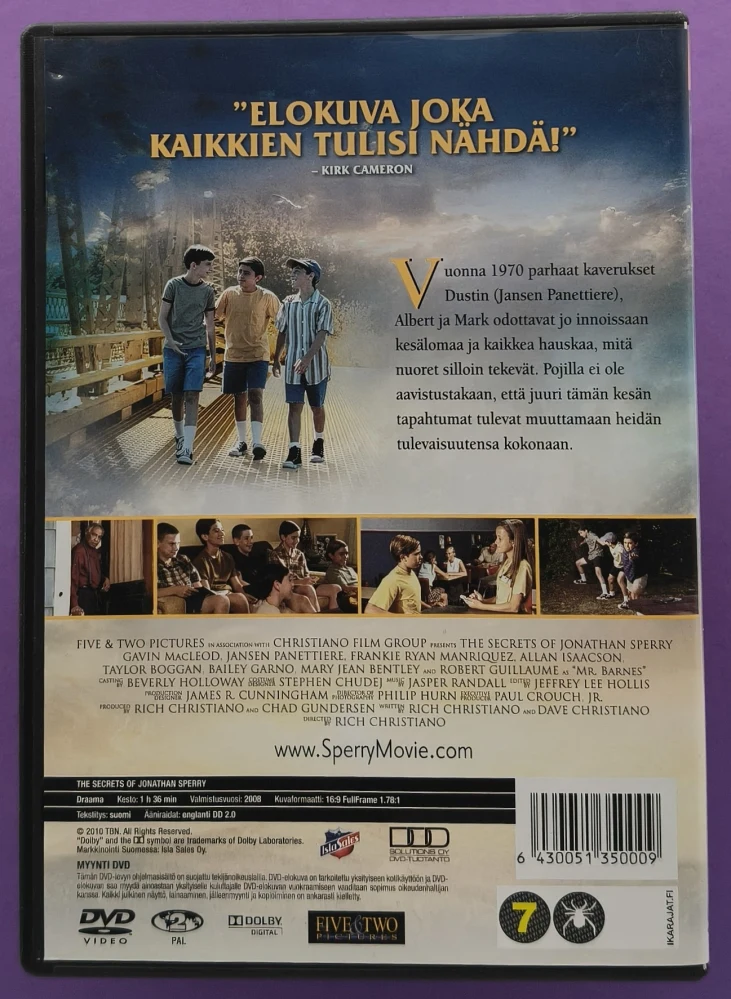 DVD) The Secrets of Jonathan Sperry (2008)
