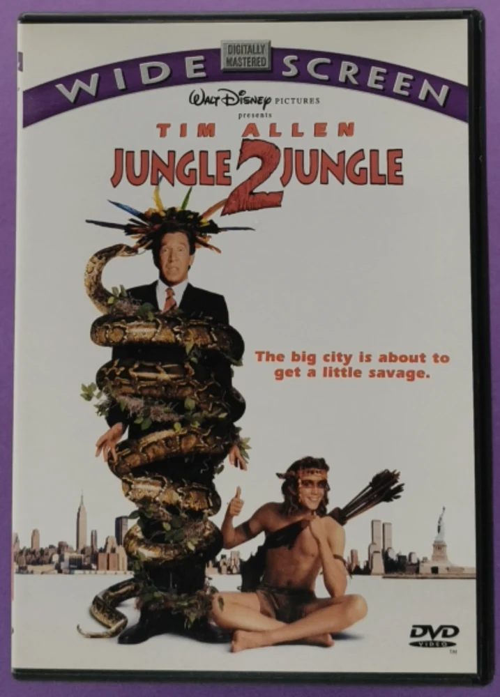DVD) WALT DISNEY: Jungle 2 Jungle - Viidakosta toiseen (1997)