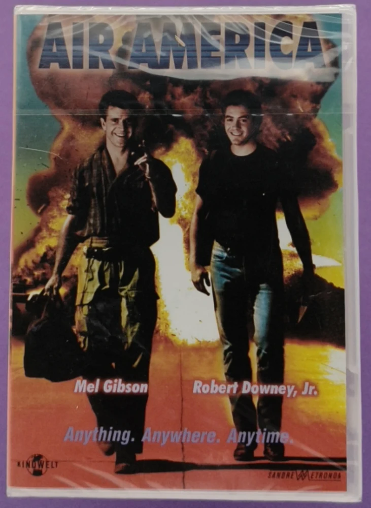 UUSI (DVD) Mel Gibson, Robert Downey Jr : Air America (1990)