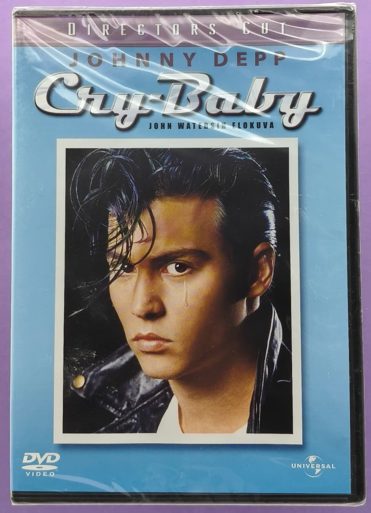 UUSI (DVD)  Johnny Depp: Cry-Baby (1989) SUOMIKANNET