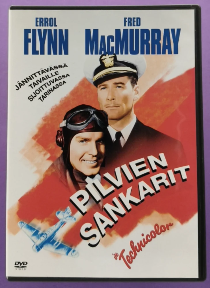 DVD) Errol Flynn: Pilvien sankarit  - Dive Bomber (1941)