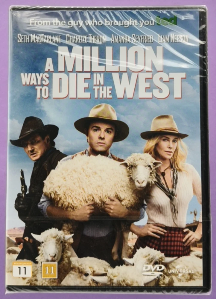 UUSI (DVD) A Million Ways to Die in the West (2014)