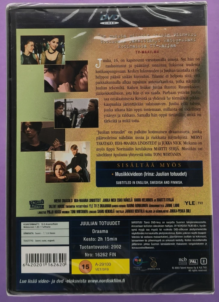 UUSI (DVD) Juulian Totuudet (2002)