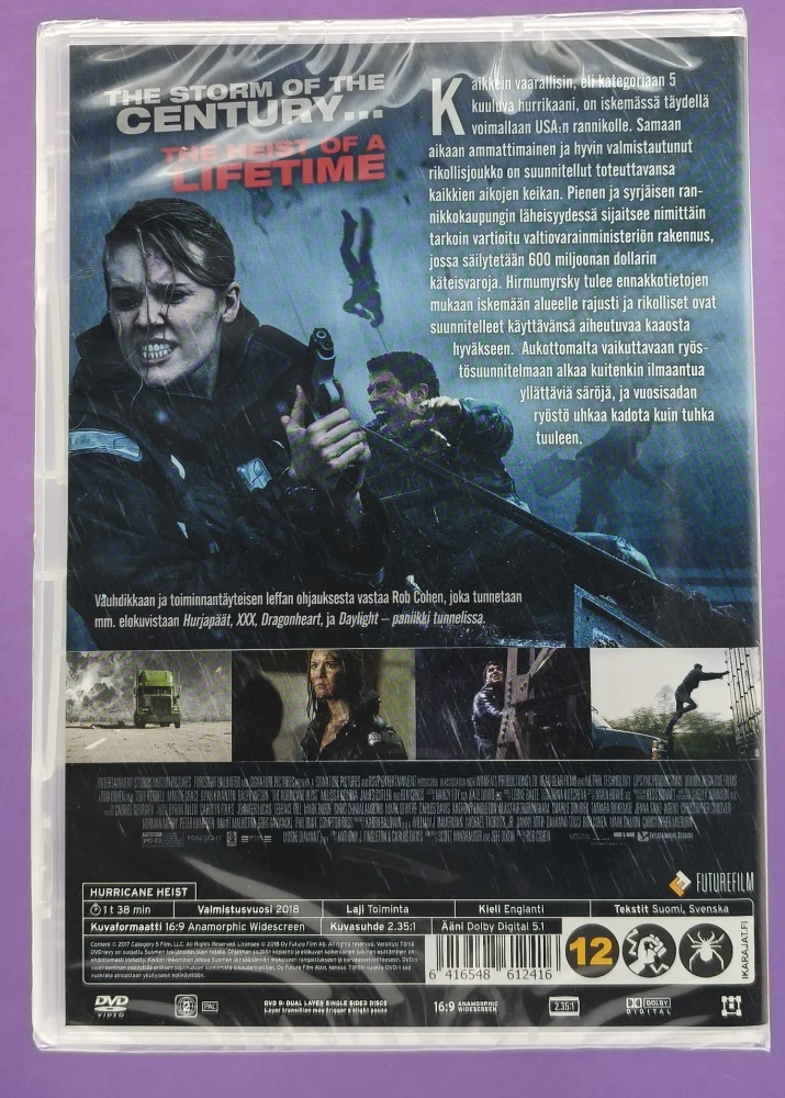 UUSI (DVD) The Hurricane Heist (2018) SUOMIKANNET