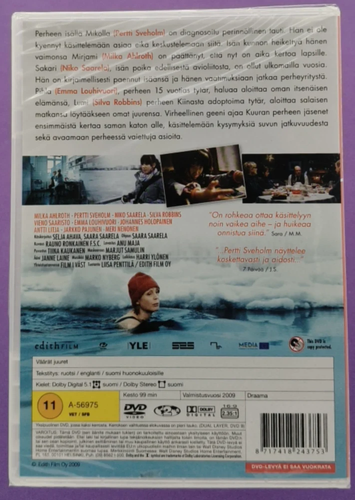 UUSI (DVD) Pertti Sveholm: Väärät juuret (2009)