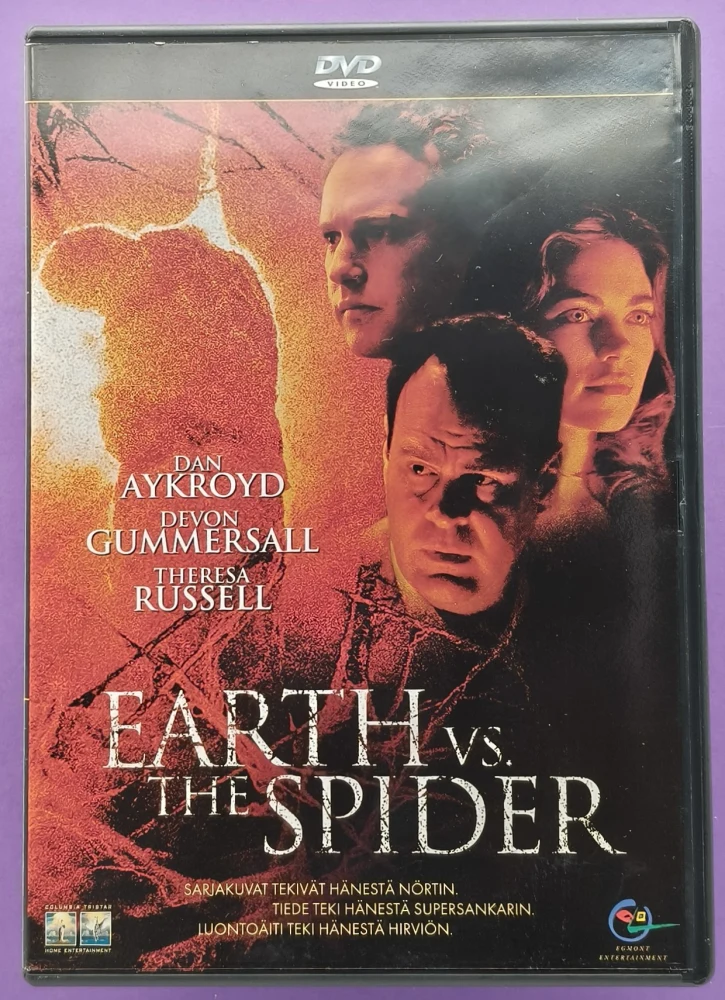 DVD) Dan Aykroyd,: Earth vs. the Spider - Kuoleman seitti (2001) EGMONT