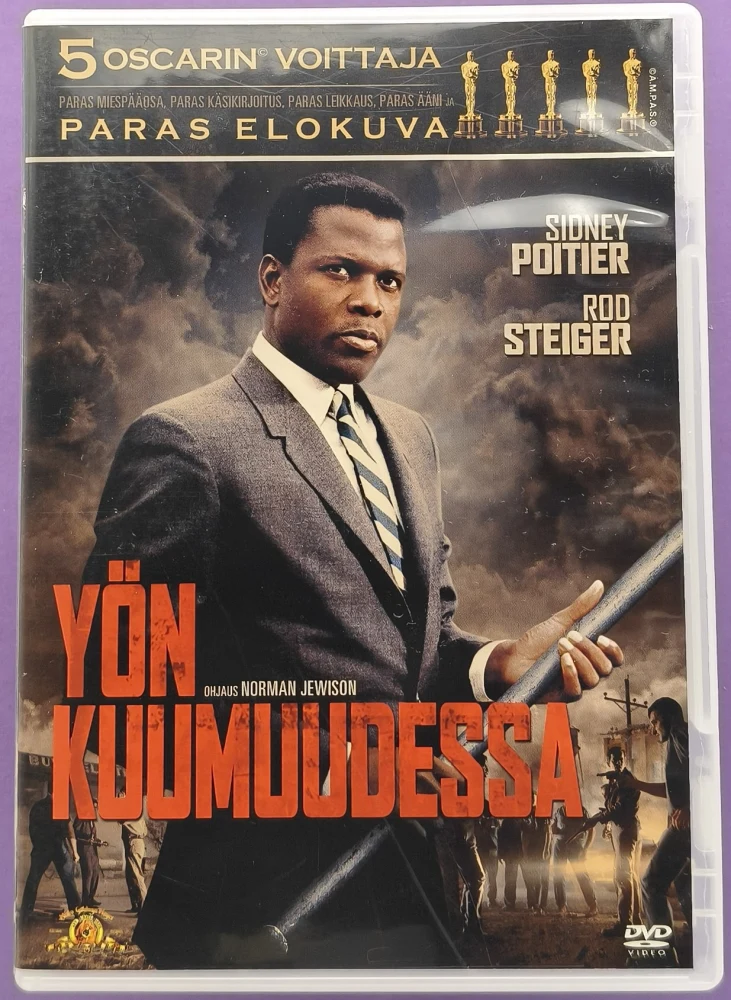 DVD) Yön kuumuudessa - In the Heat of the Night (1967)