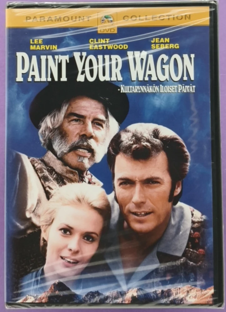UUSI (DVD) Paint Your Wagon  - Kultarynnäkön iloiset päivät (1969)