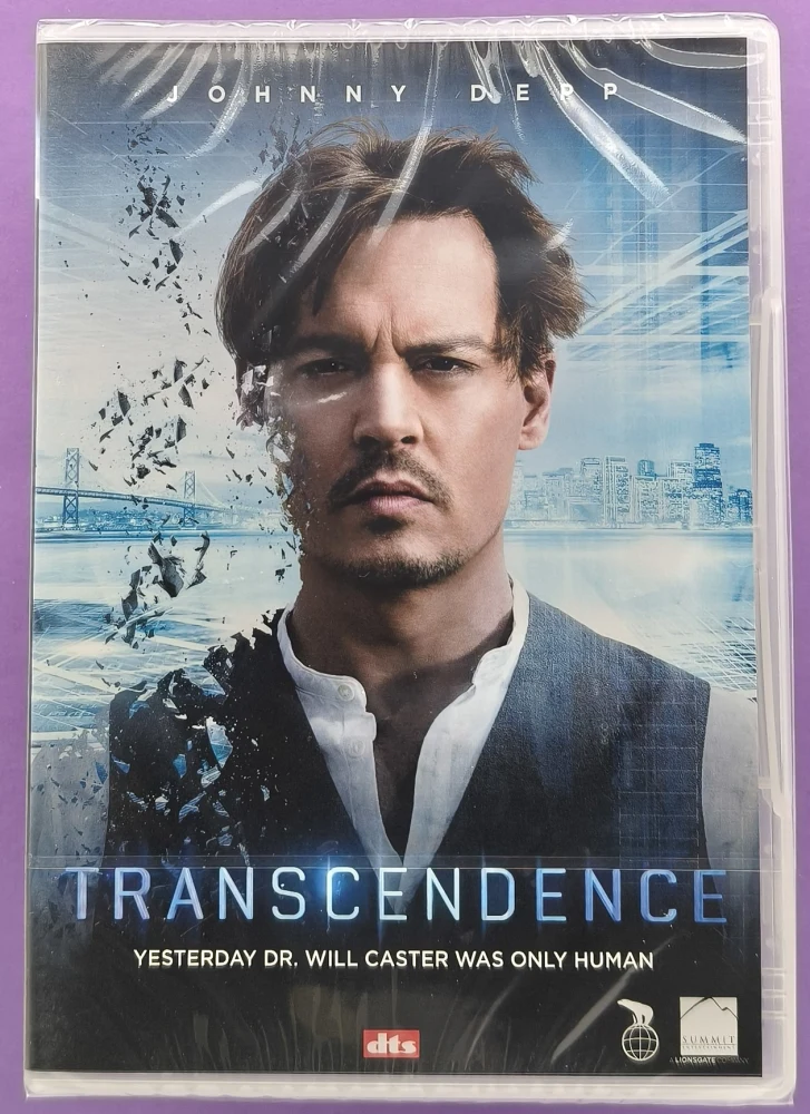 UUSI (DVD) Johnny Depp: Transcendence (2014)