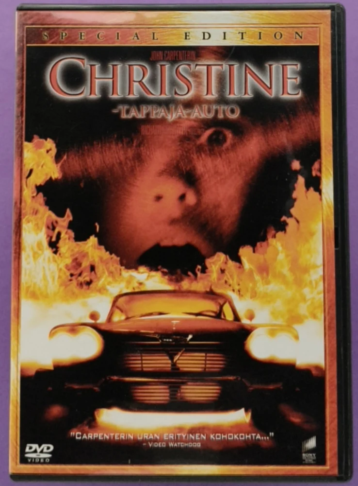 DVD) Christine - tappaja-auto (1983) SUOMIKANNET