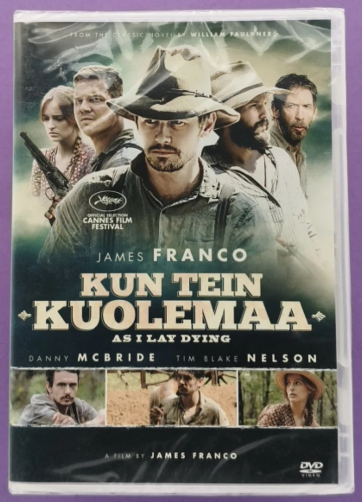 UUSI (DVD)  James Franco: Kun Tein Kuolemaa - As I Lay Dying