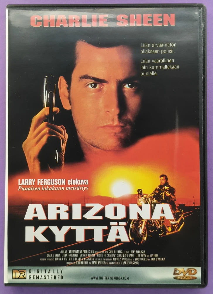 DVD) Charlie Sheen: Arizona kyttä - Beyond the Law (1993) JUPITER