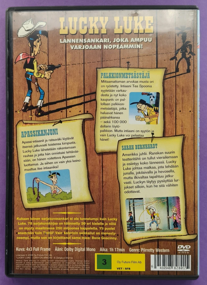 DVD) Lucky Luke - Apassikanjoni