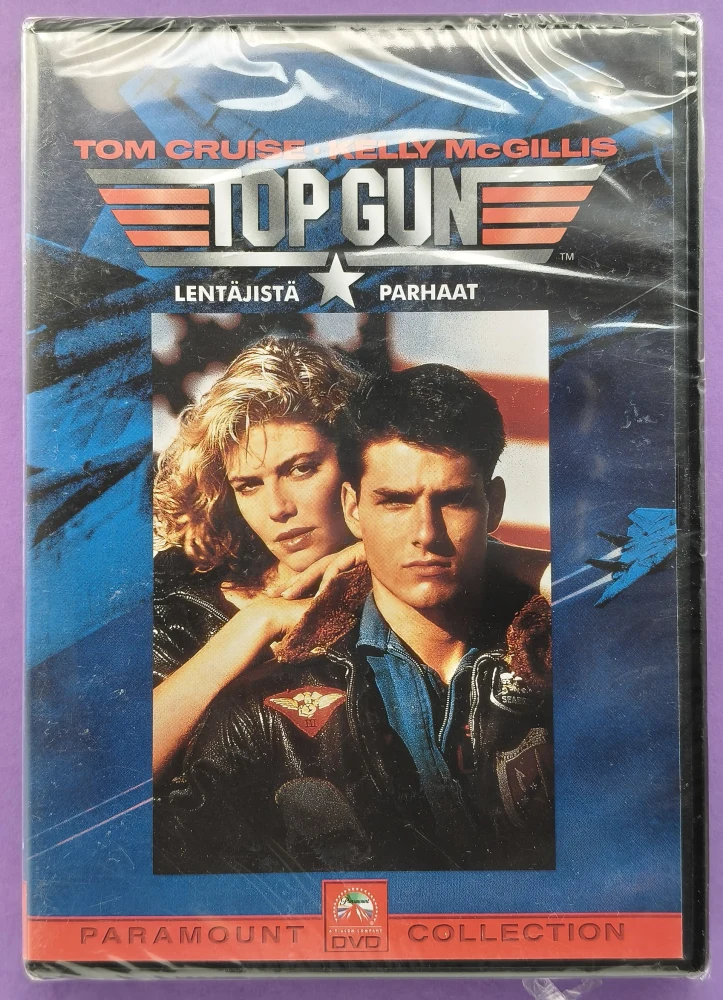 UUSI (DVD) Tom Cruise: Top Gun - Lentäjistä Parhaat (1986)