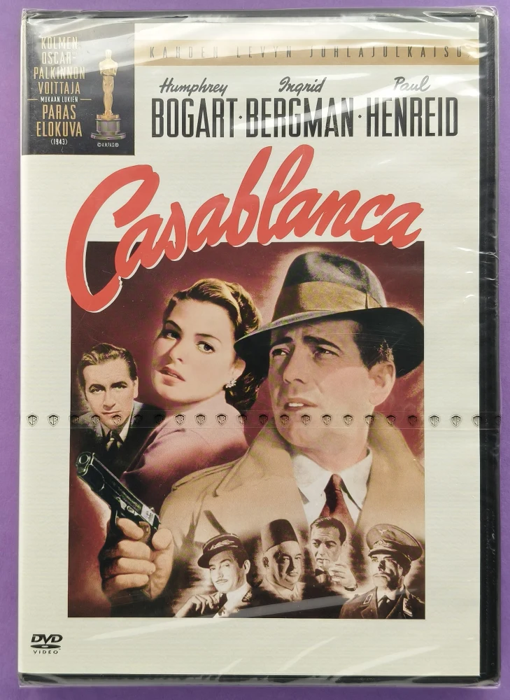 UUSI (2 DVD) Humphrey Bogart: Casablanca - Special Edition (1942)
