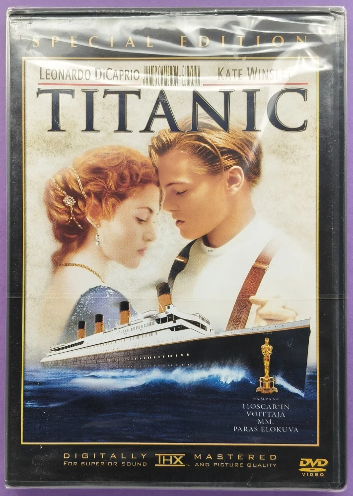 UUSI (2 DVD)  Leonardo DiCaprio: Titanic - Special Edition (1997) SUOMIKANNET