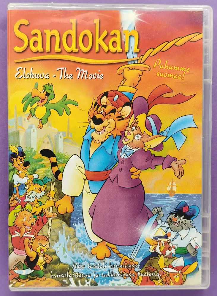 DVD) Sandokan - Elokuva - The Movie (1997) PUHUMME SUOMEA