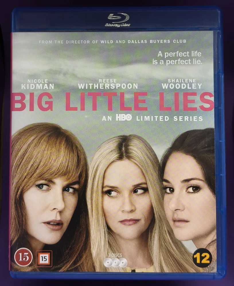 3 BLU-RAY) Big Little Lies (2017) SUOMITEKSTIT (HBO)