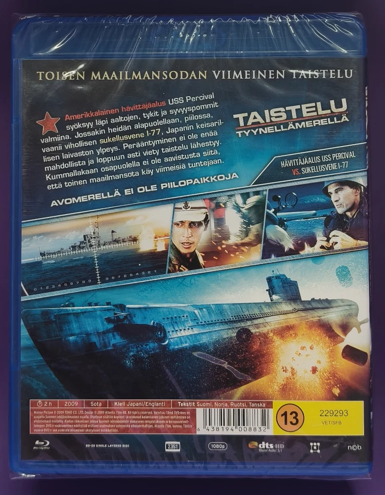 UUSI (BLU-RAY) Taistelu Tyynellämerellä (1989) SUOMIKANNET