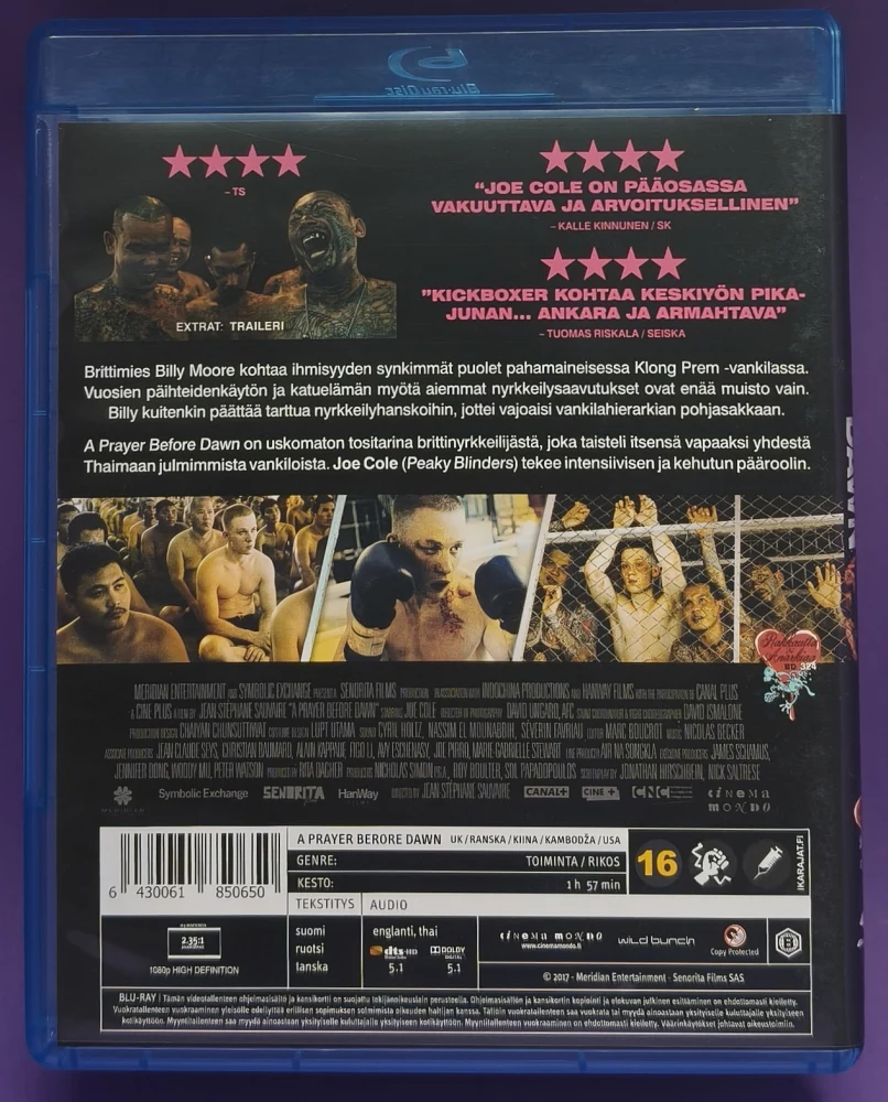 BLU-RAY) A Prayer Before Dawn (2017) SUOMIKANNET