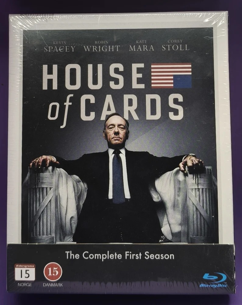 UUSI! 4 BLU-RAY) House of Cards: Kausi 1 (2013)
