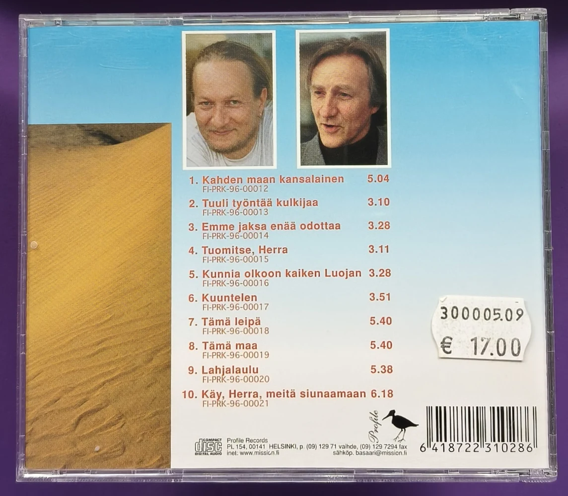 CD) Esa Ruuttunen – Kahden Maan Kansalainen (2001)