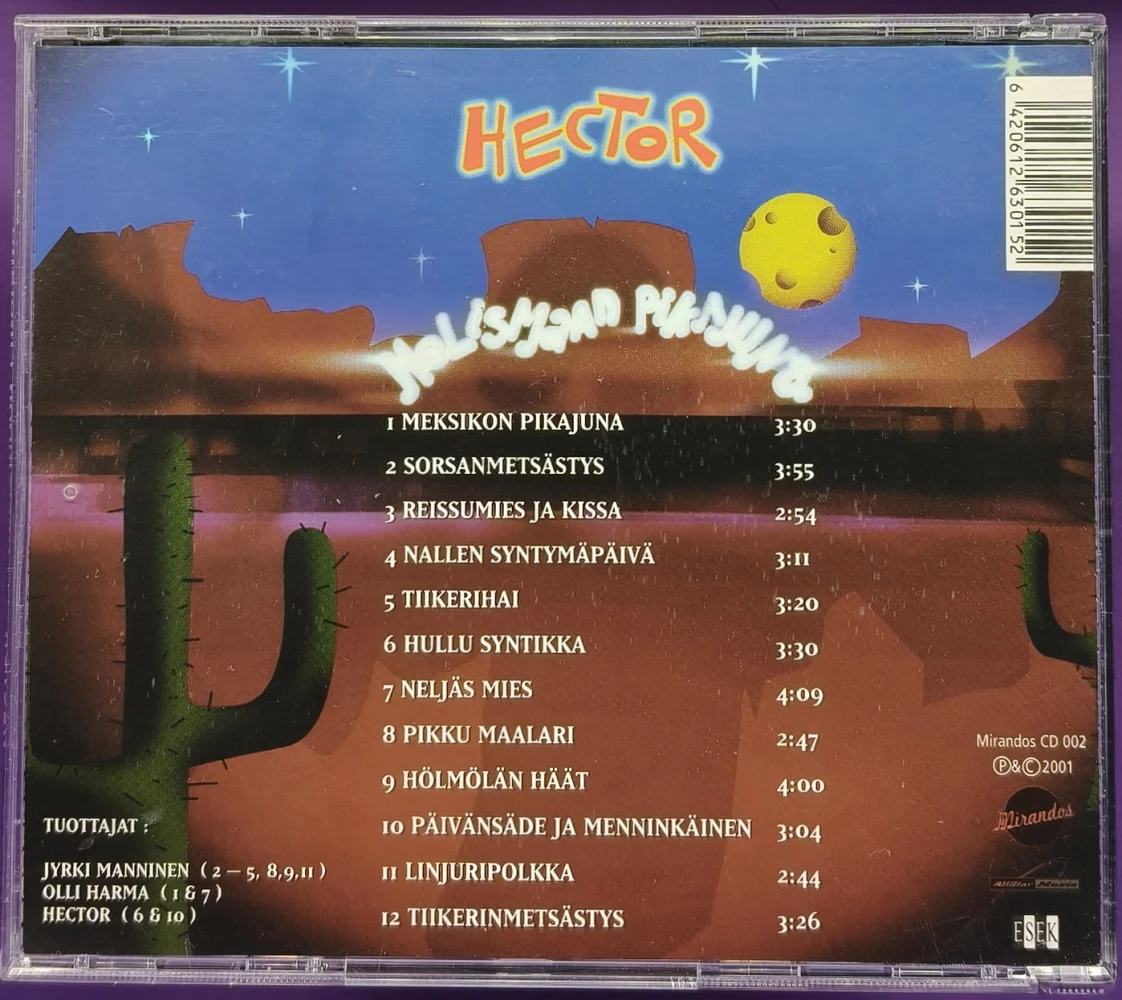 CD) Hector – Helismaan Pikajuna (2001)