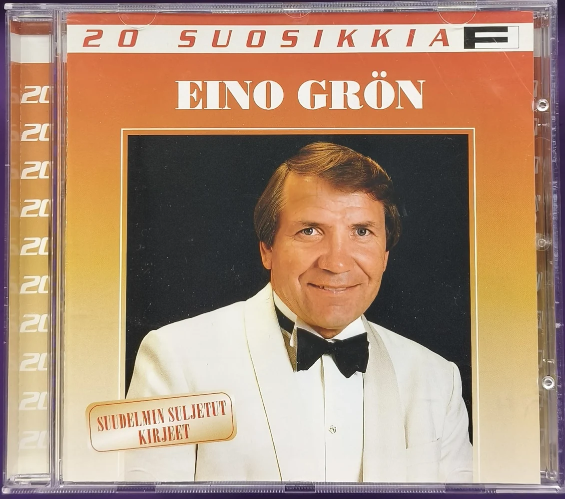 CD) 20 SUOSIKKIA - Eino Grön – Suudelmin Suljetut Kirjeet (2002)