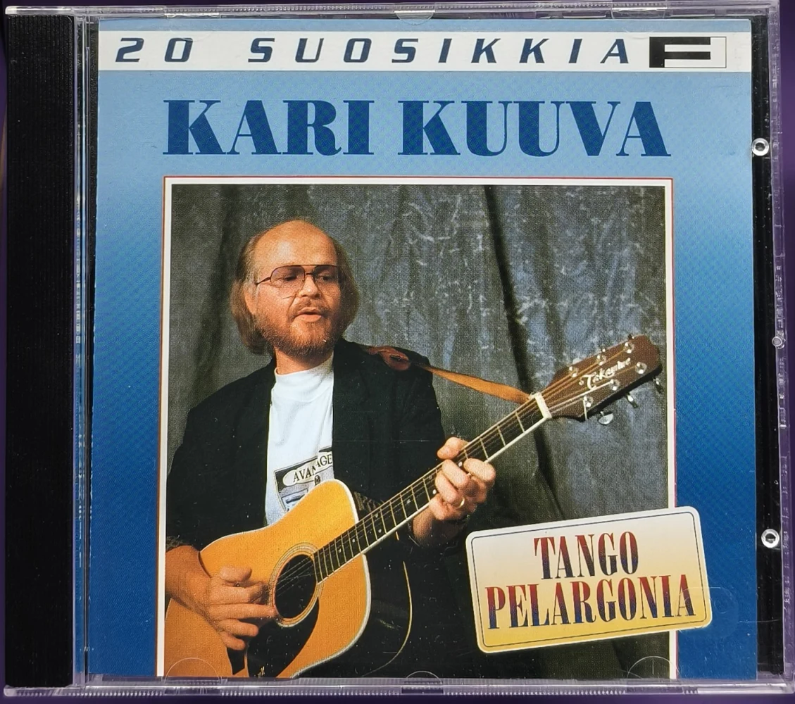 CD) 20 SUOSIKKIA - Kari Kuuva – Tango Pelargonia (1997)