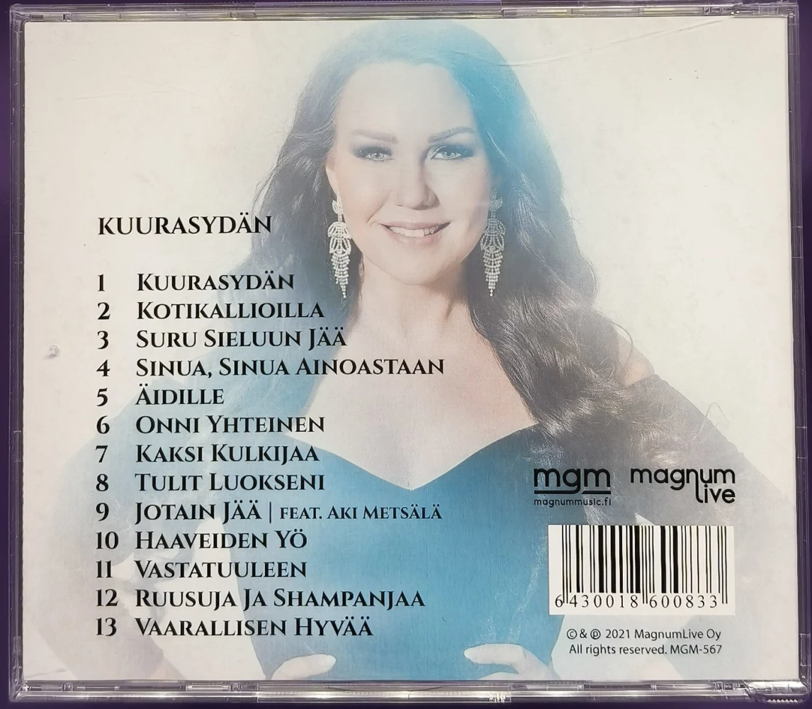 CD) Saija Tuupanen – Kuurasydän (2021)