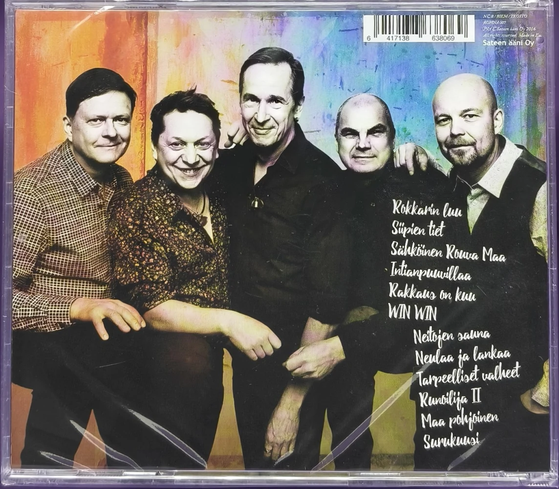 UUSI (CD) Miljoonasade – Sähköinen Rouva Maa (2016)