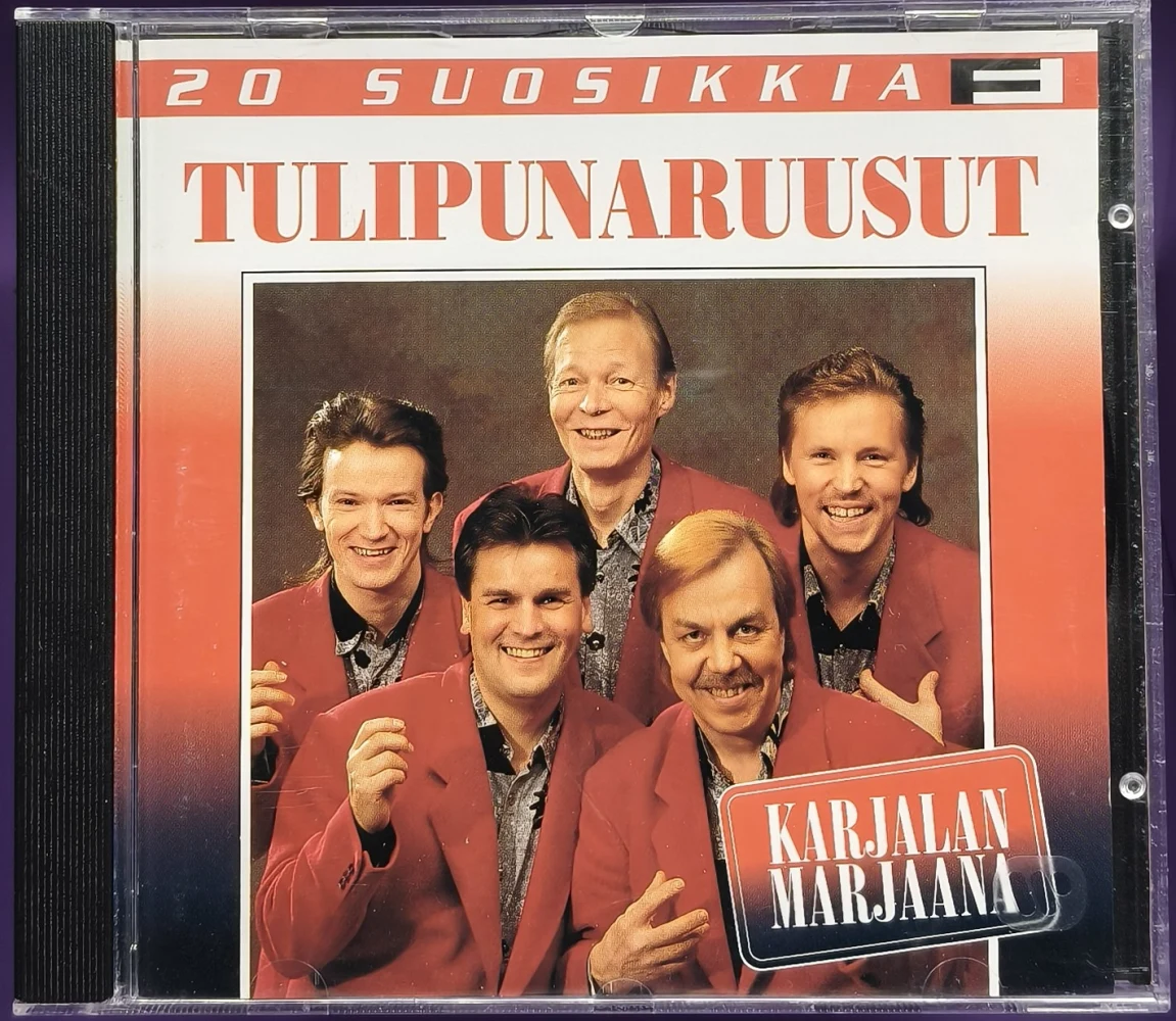 CD) 20 SUOSIKKIA - TULIPUNARUUSUT - Karjalan Marjaana (1997)