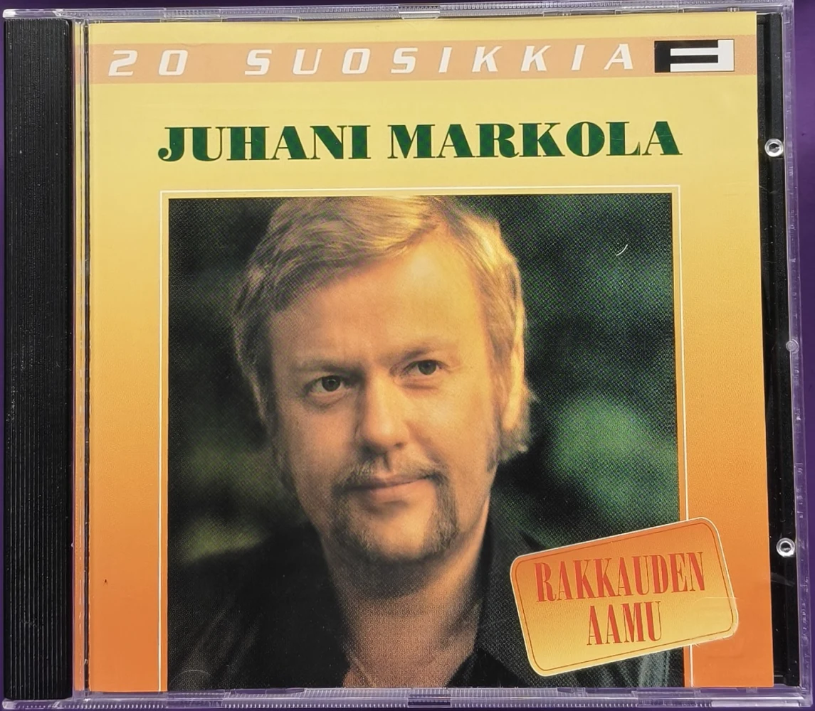 CD) 20 SUOSIKKIA - Juhani Markola – Rakkauden Aamu (1996)