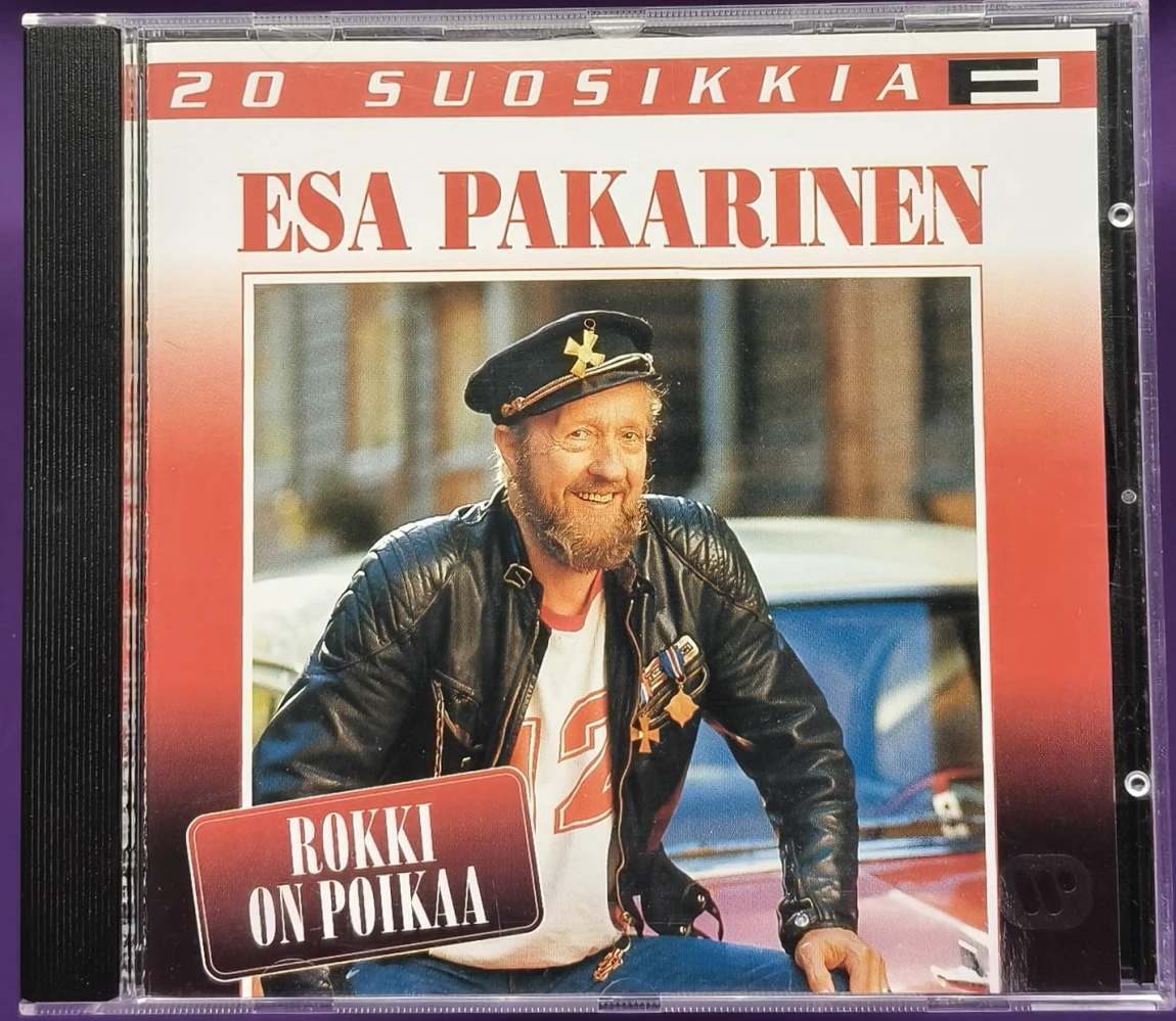 CD) 20 SUOSIKKIA - Esa Pakarinen - Rokki On Poikaa (1997)