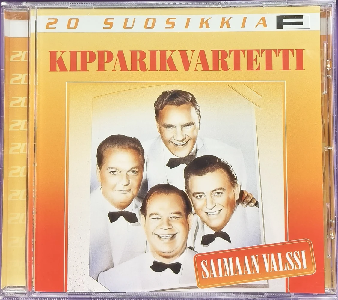 CD) 20 SUOSIKKIA - Kipparikvartetti – Saimaan Valssi (2000)