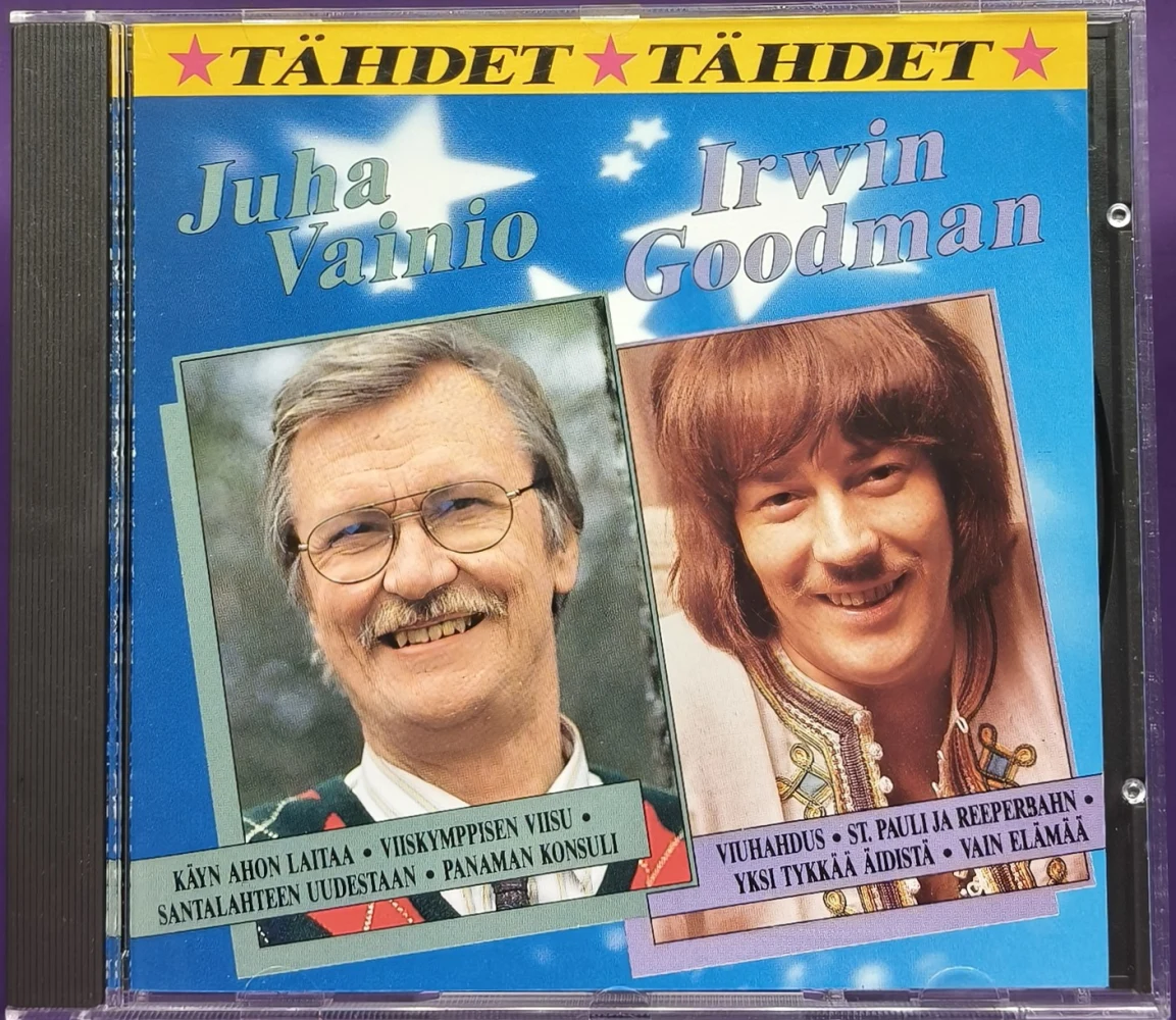 CD) Juha Vainio / Irwin Goodman – Tähdet Tähdet (1992)