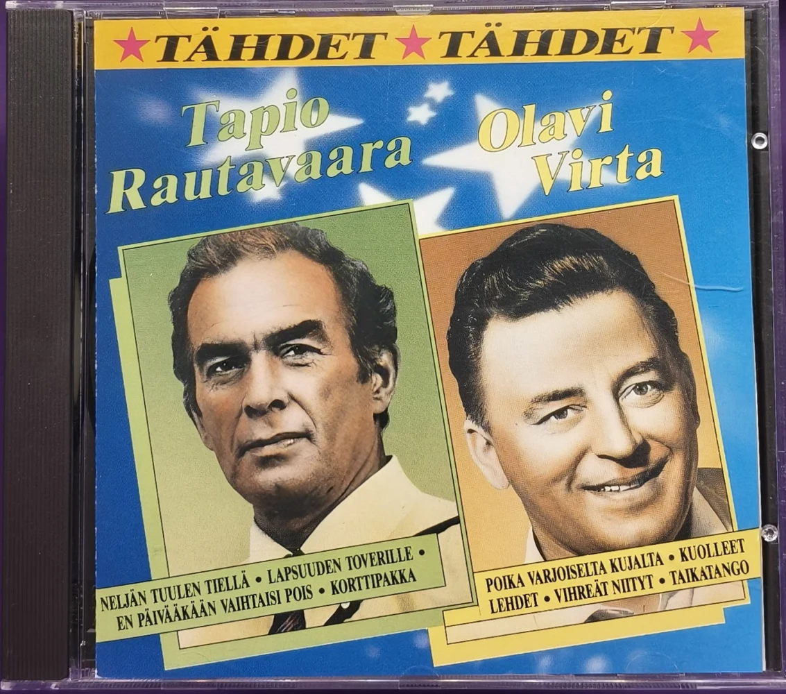 CD) Tapio Rautavaara / Olavi Virta – Tähdet, Tähdet (1992)