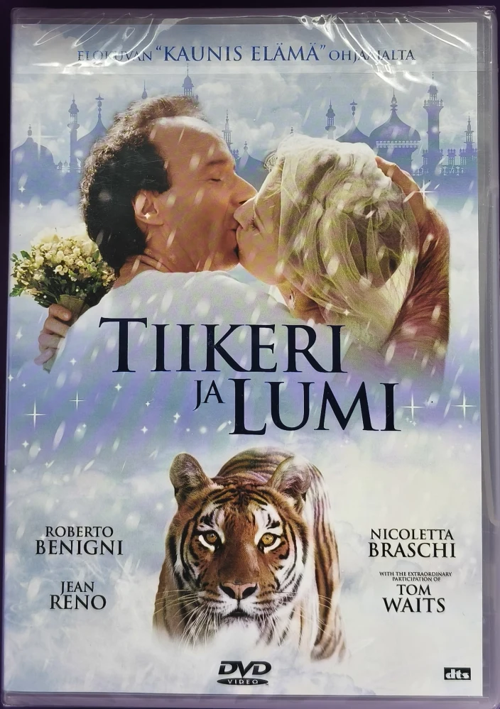 UUSI! DVD) Tiikeri ja lumi (2005) Roberto Benigni
