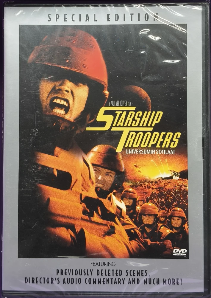 UUSI (DVD) Starship Troopers - Universumin Sotilaat (1997) SUOMIKANNET